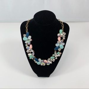 J. Crew statement necklace. Multi colored